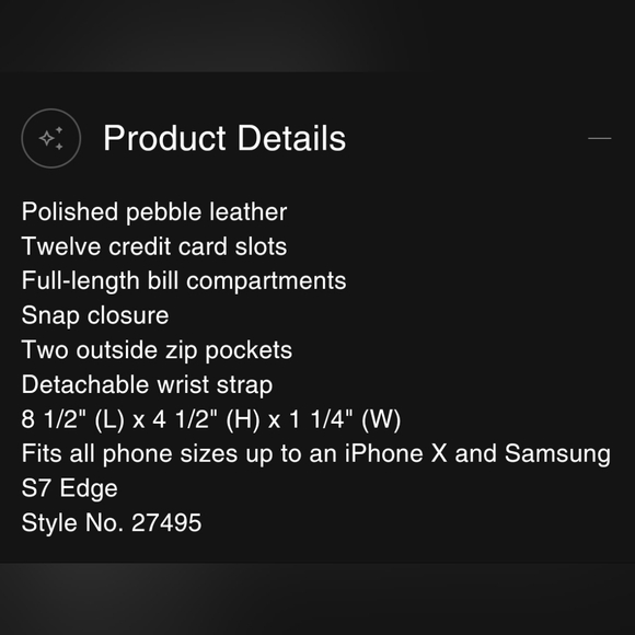 Coach Wristlet Double Zip Wallet - Picture 6 of 6